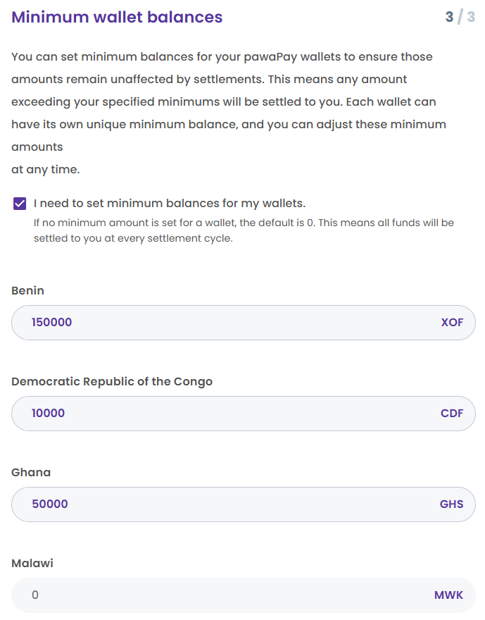 Statement History
