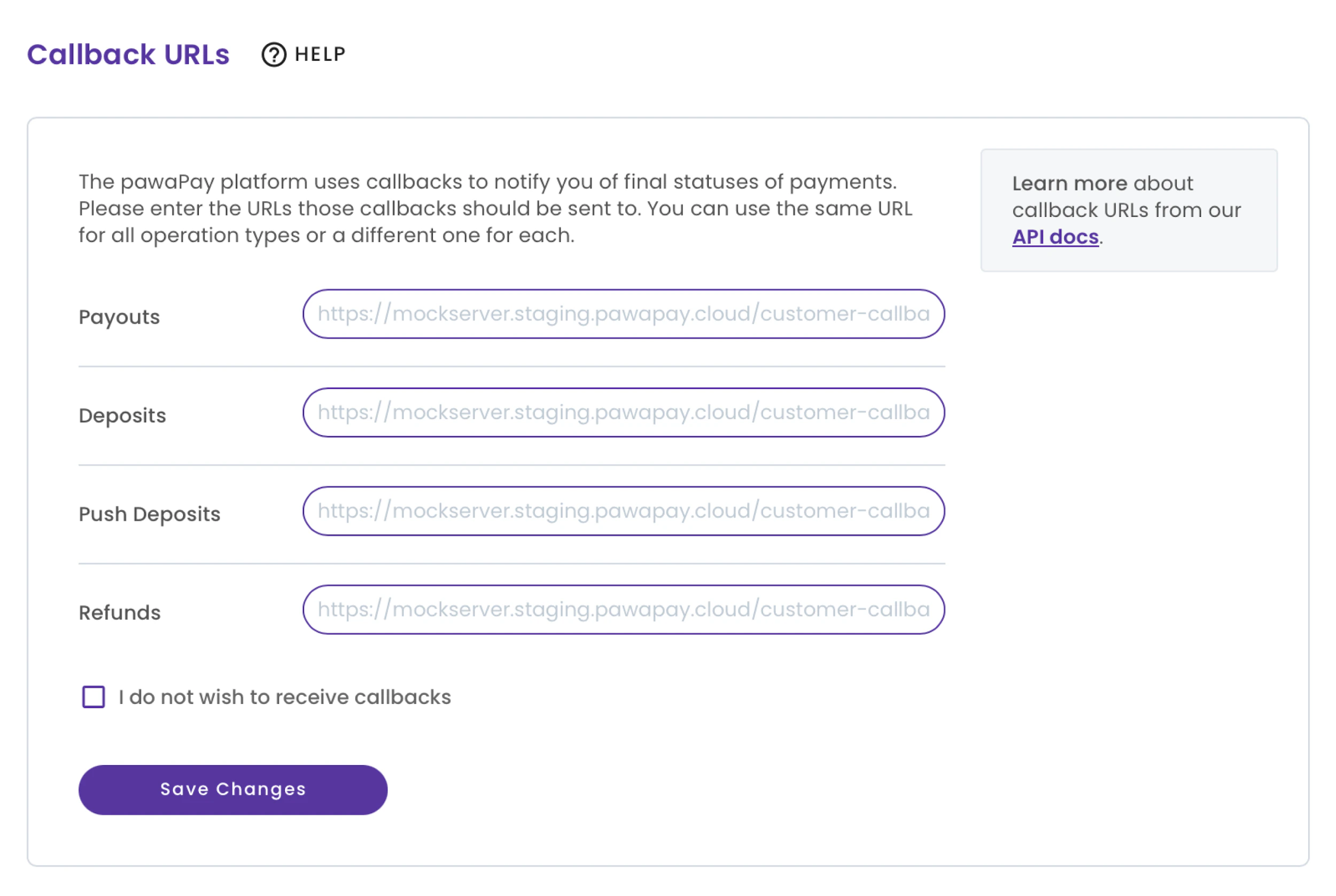 Getting started with pawaPay - PawaPay Merchant API