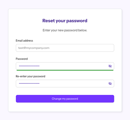 Change Password