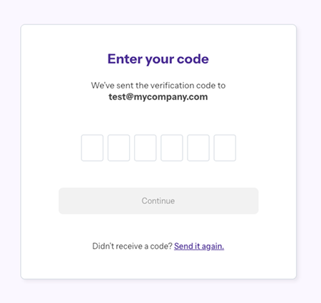 Verification Code