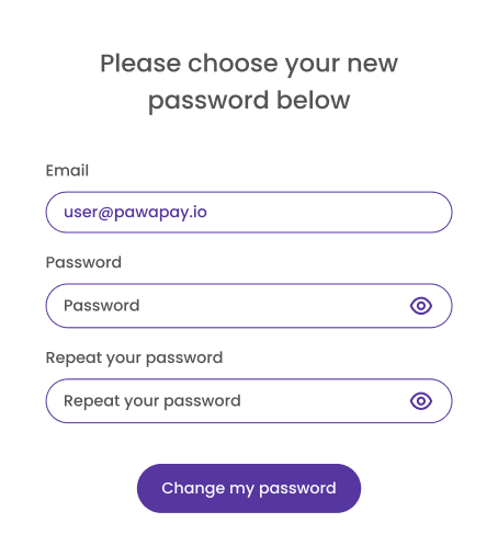 Change Password