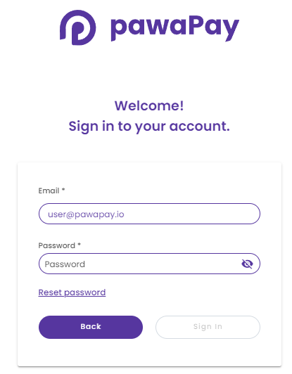 Reset Password Link