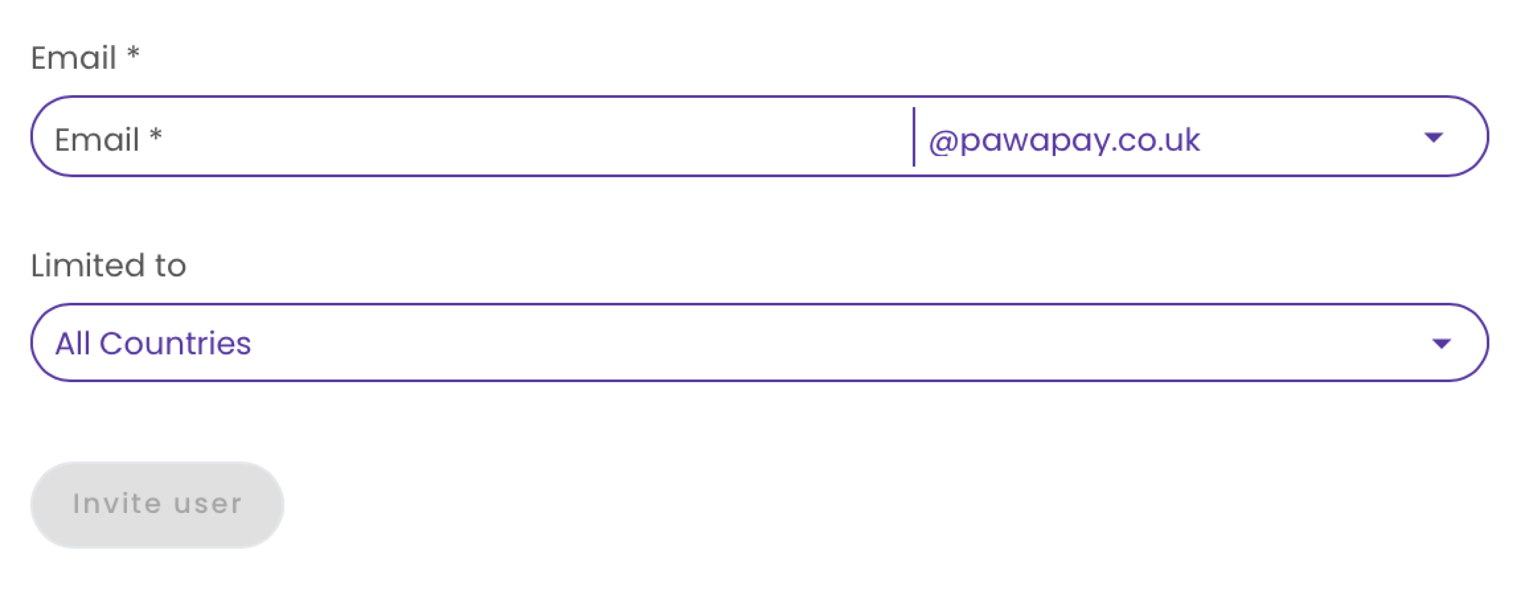 Enter Email Address