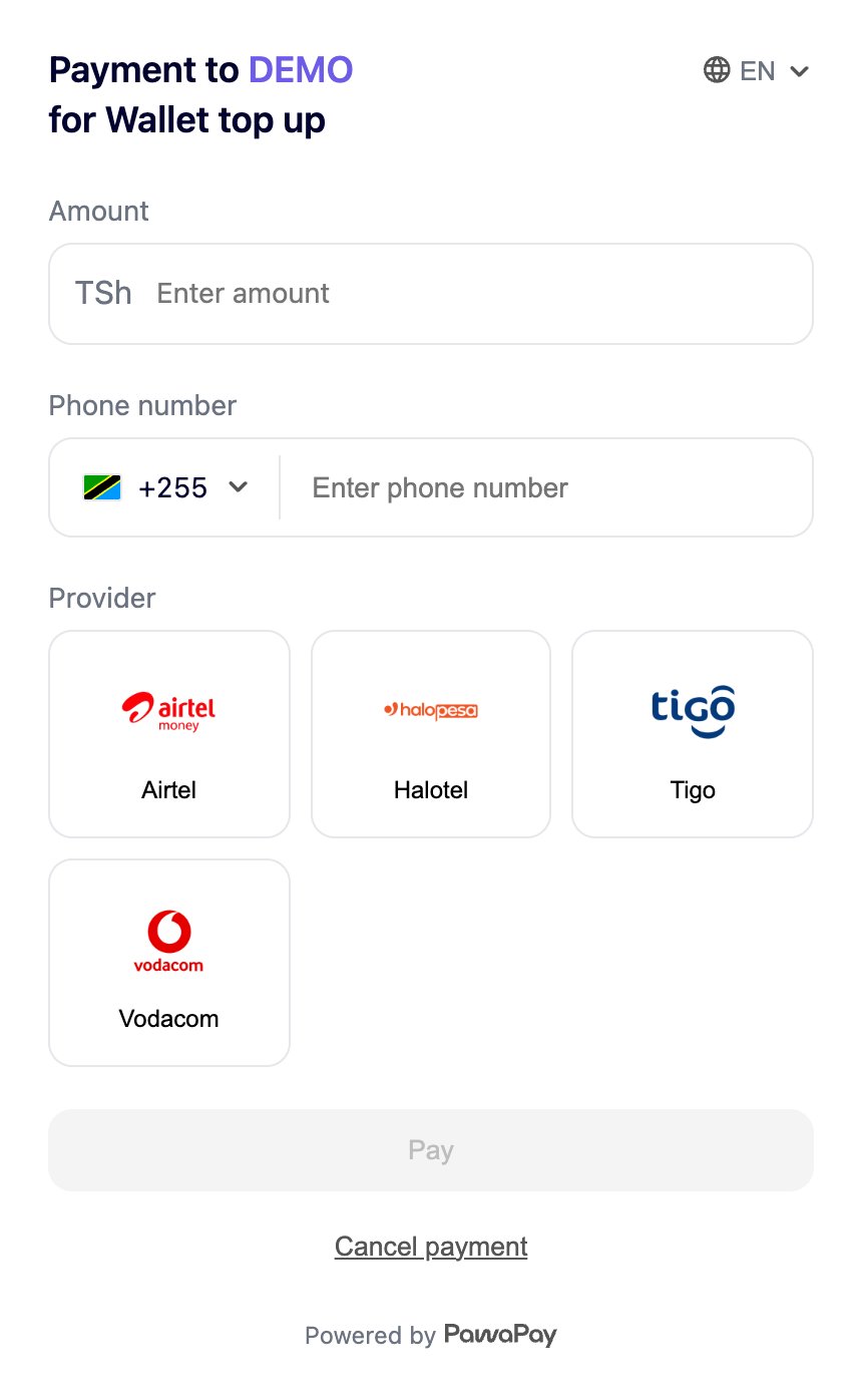 Checkout page - restricted countries