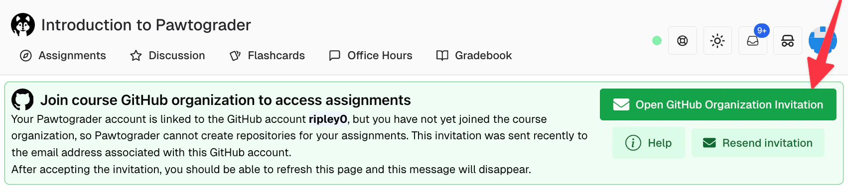 Sign in with GitHub button