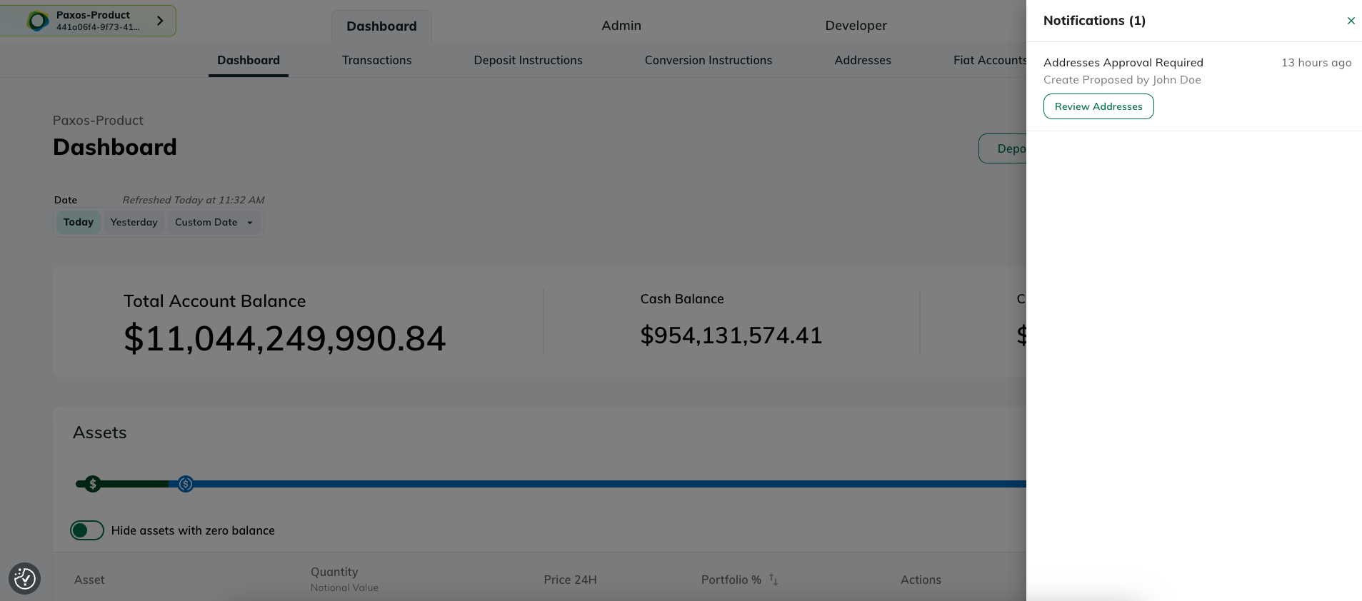 Approvals Action Needed