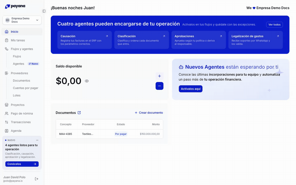 Aprobando un documento desde Mis tareas