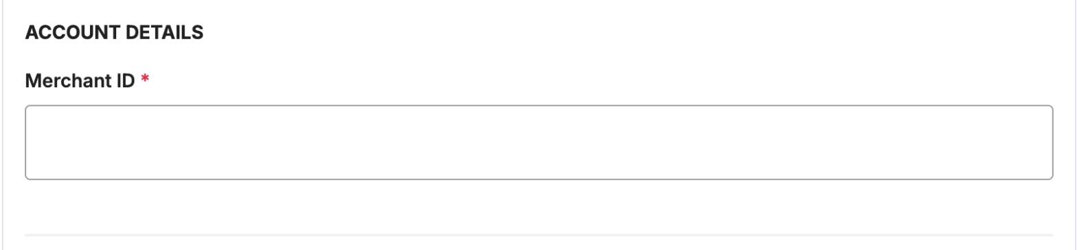 A screenshot showing the Aplazo account details fields.