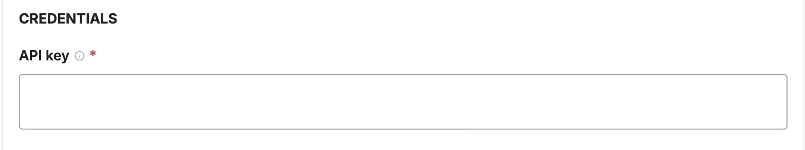 A screenshot showing the Nuvei credential fields.