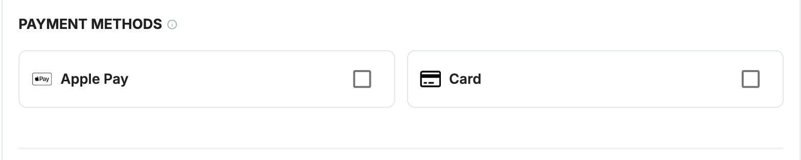 A screenshot showing the MPGS payment method selection.