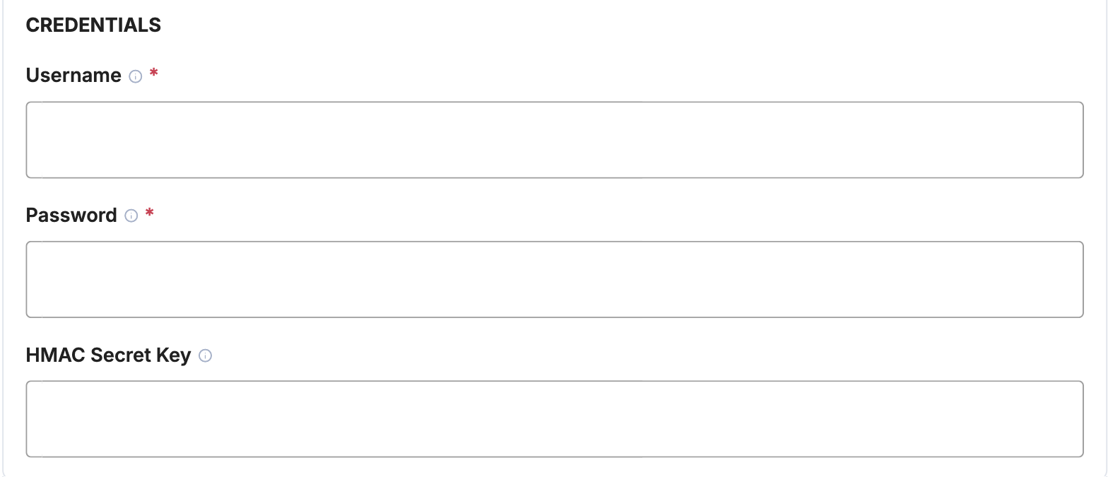 A screenshot showing the Worldpay credential fields.