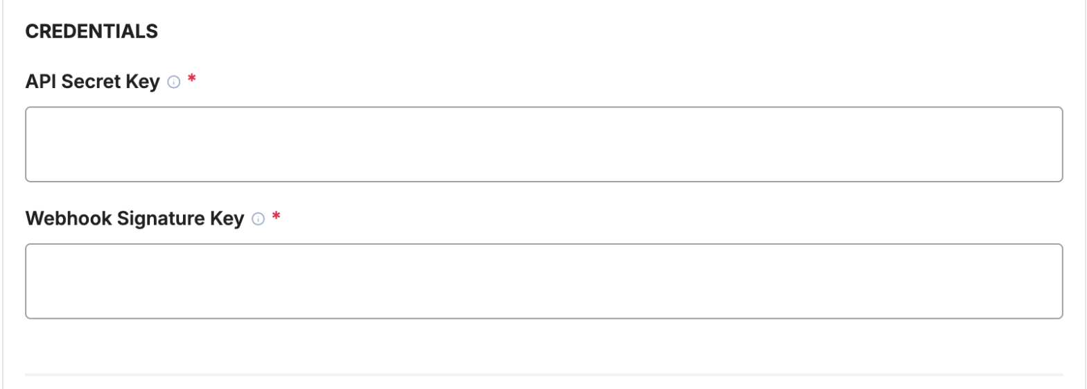 A screenshot showing the Revolut credential fields.