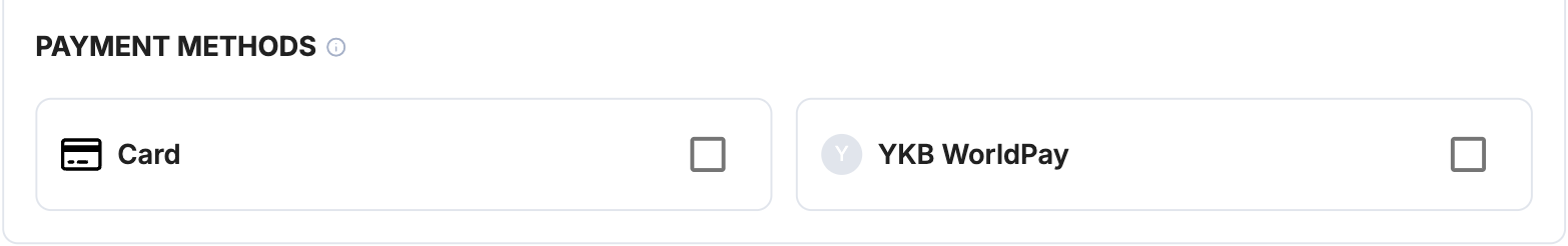 A screenshot showing the Craftgate payment method selection.