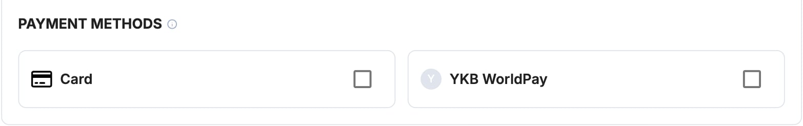 A screenshot showing the Craftgate payment method selection.