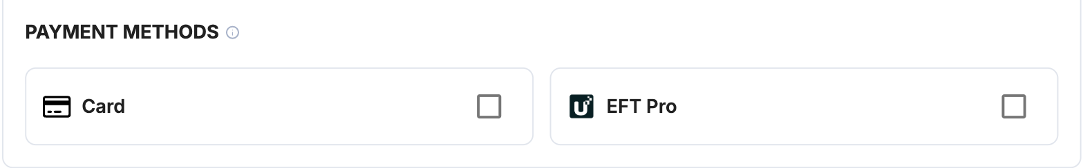 A screenshot showing the PayU payment method selection.