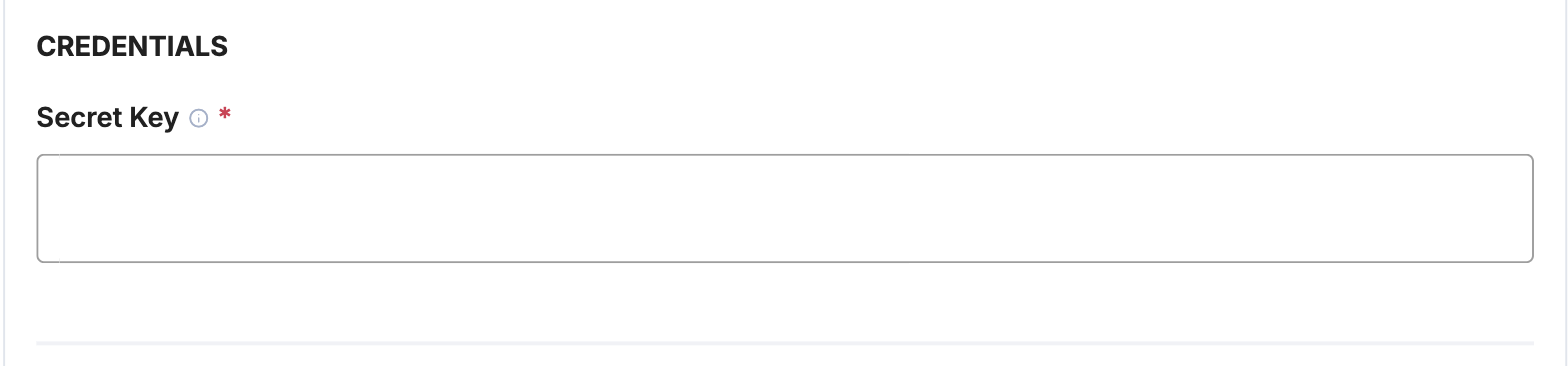A screenshot showing the Ecommpay credential fields.