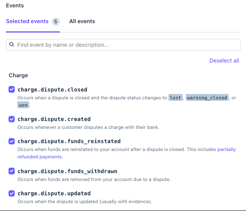 Stripe chargeback integration 6