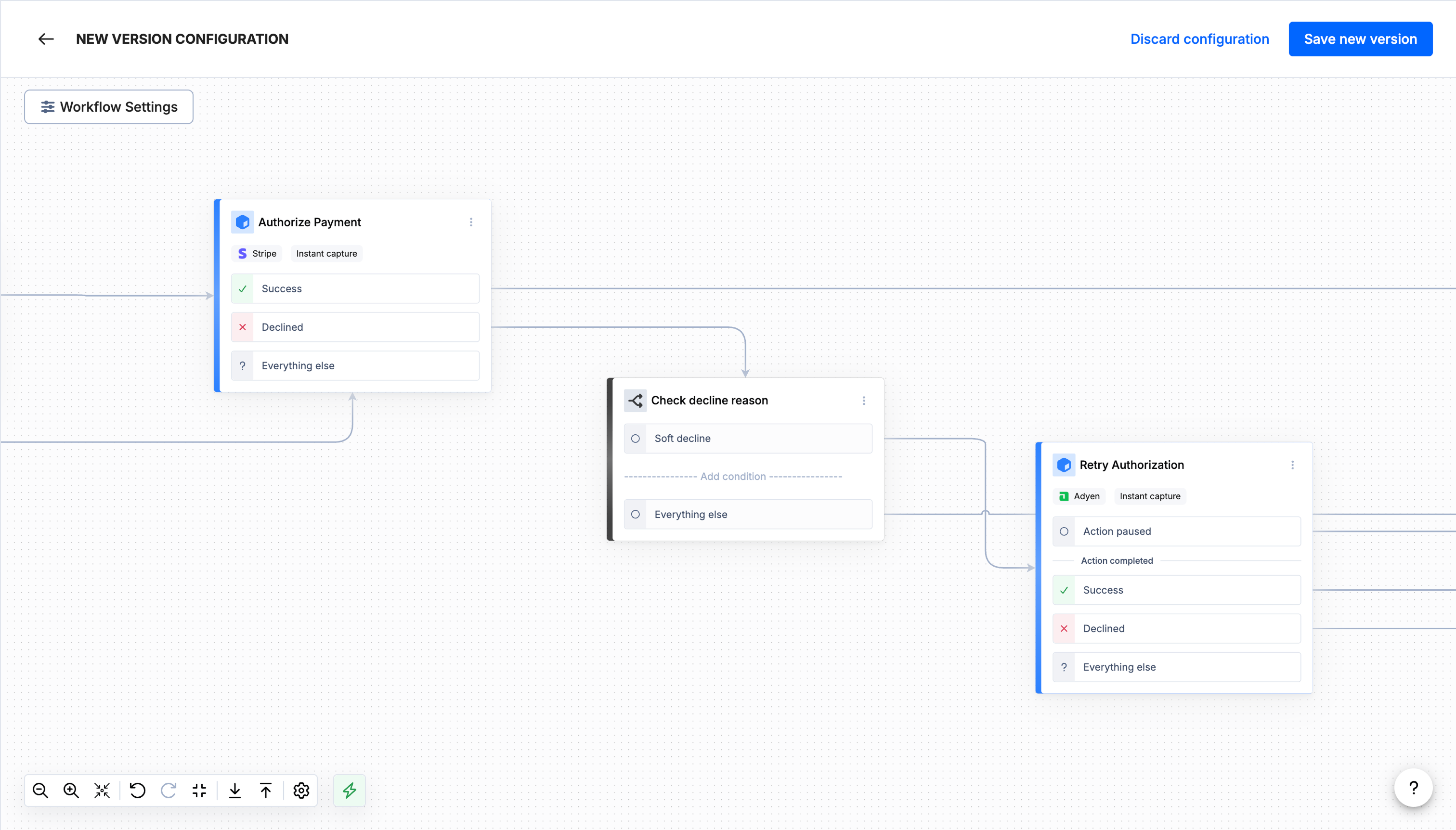 Workflow Studio interface