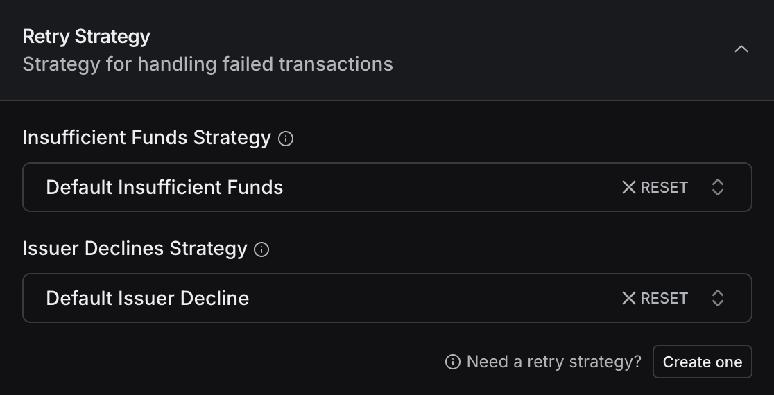 Apply Strategy in Subscription
