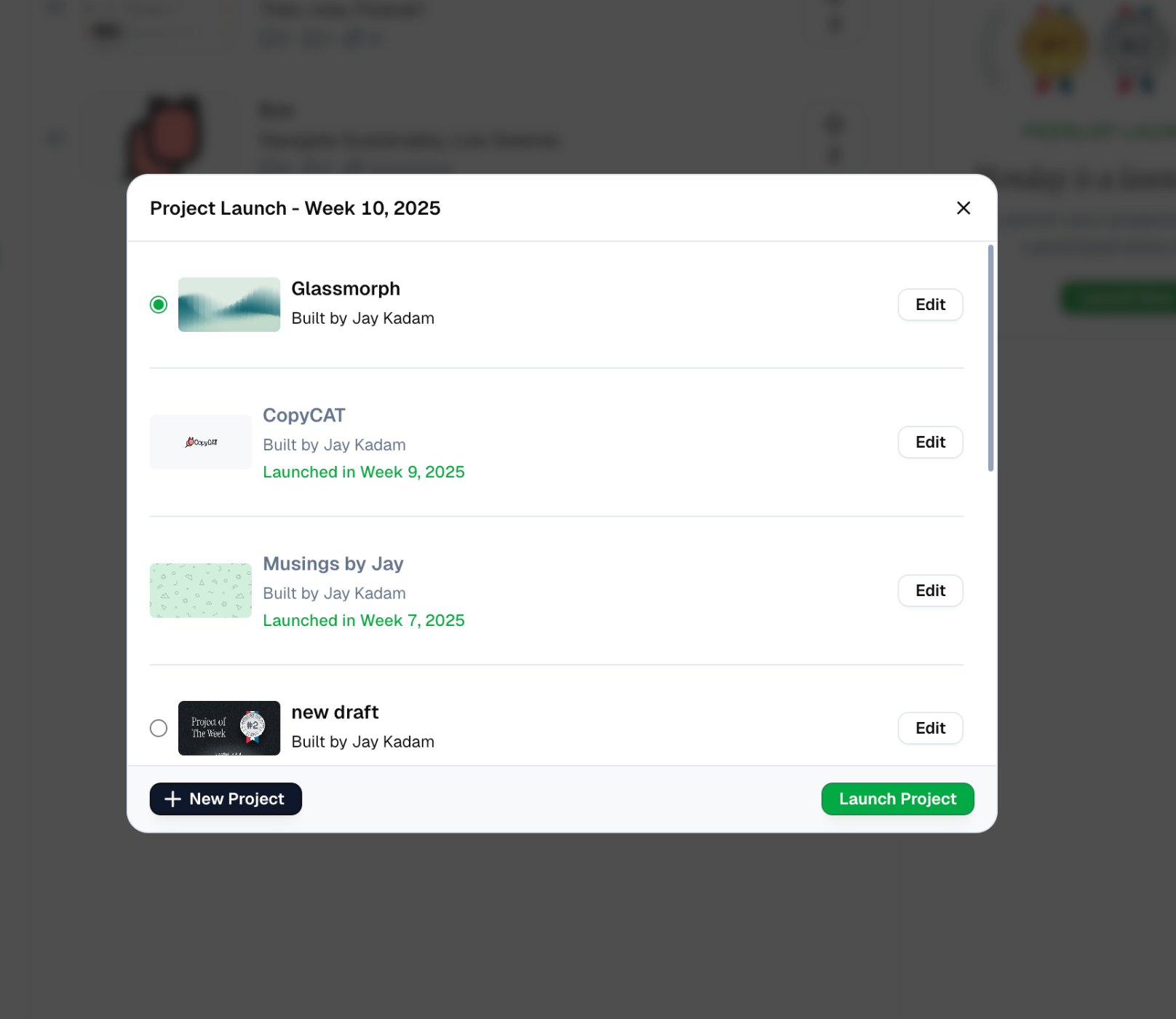How do I launch a project on Peerlist Launchpad? - Peerlist Help Center