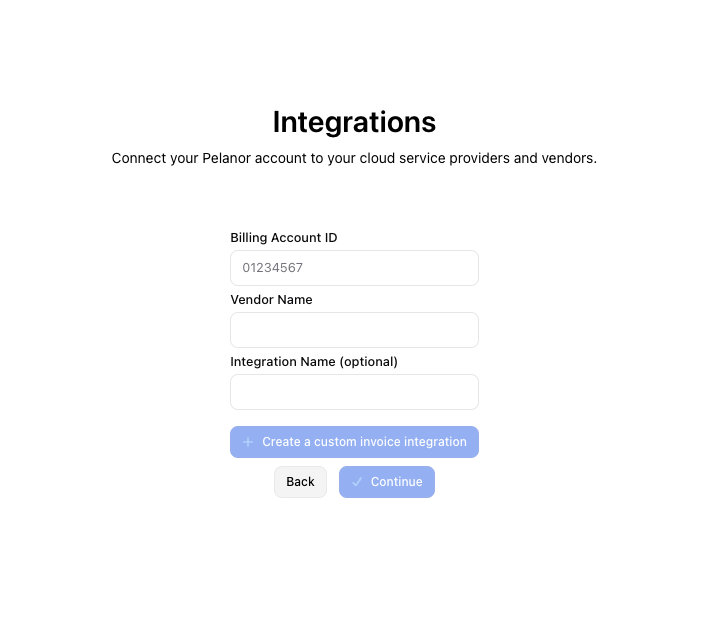 Custom Invoice Import Screenshot