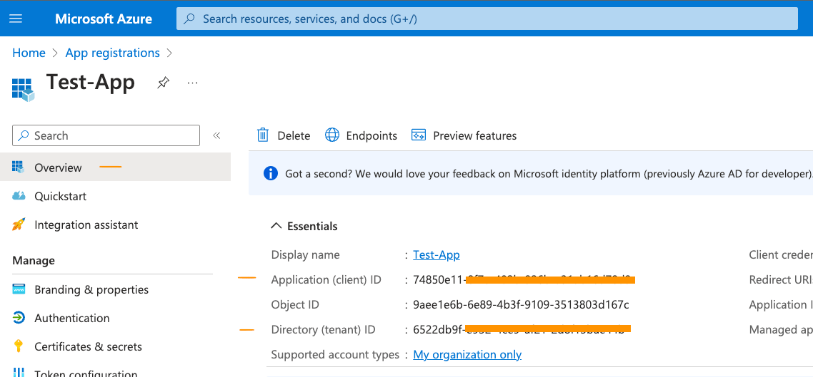 Azure App Overview
