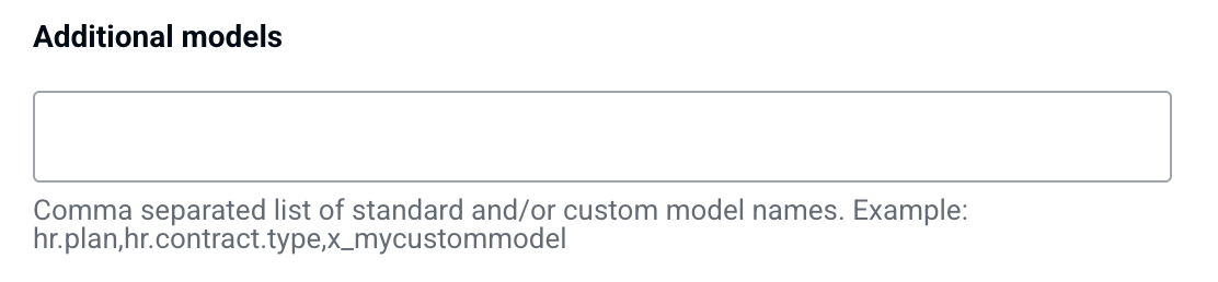 Odoo additional models field