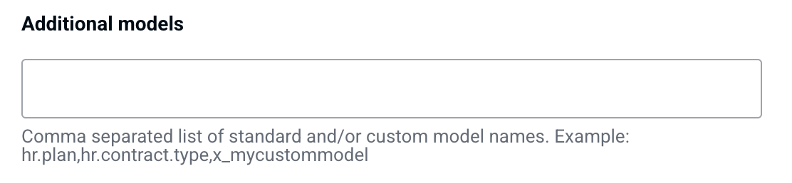 Odoo additional models field
