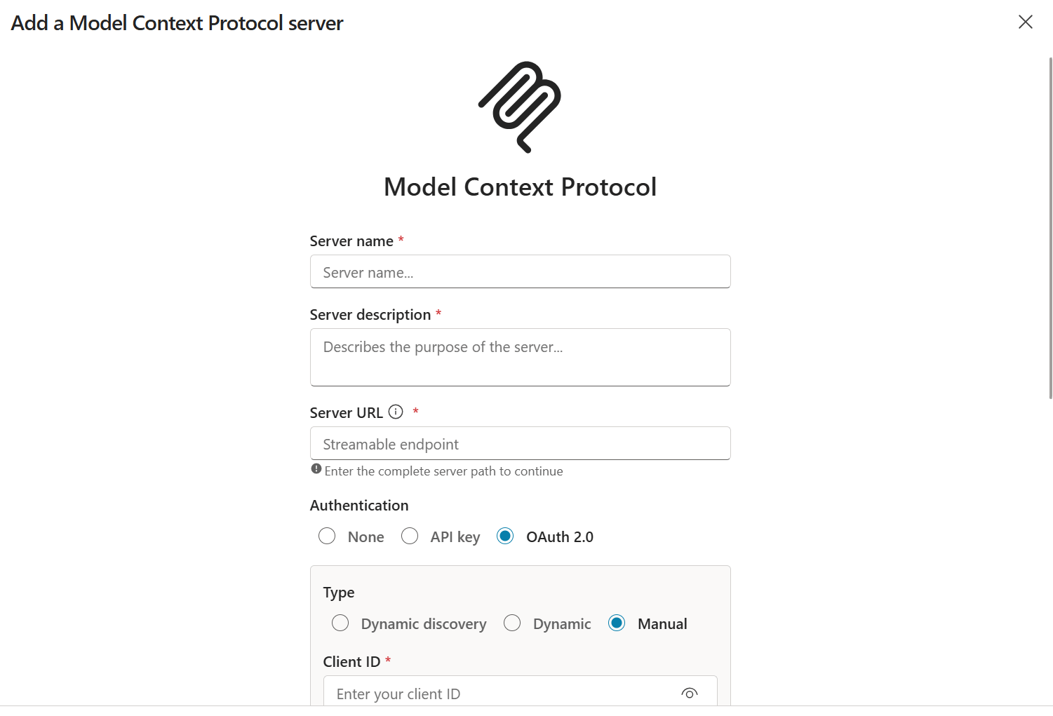Add an MCP Server tool in Copilot Studio