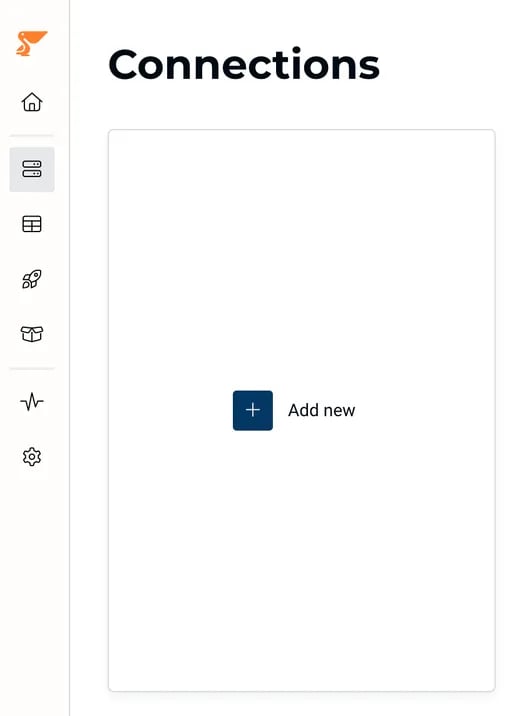 Shopify connector in Peliqan connection list