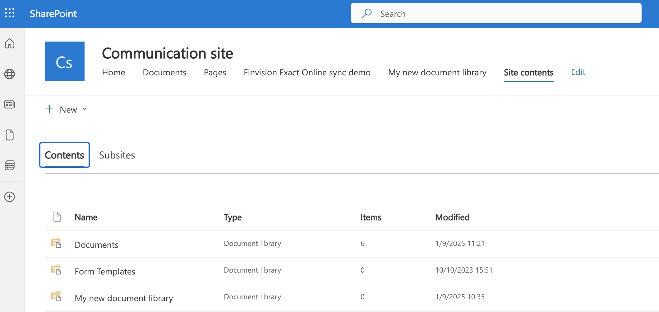 Sharepoint Document Library Names
