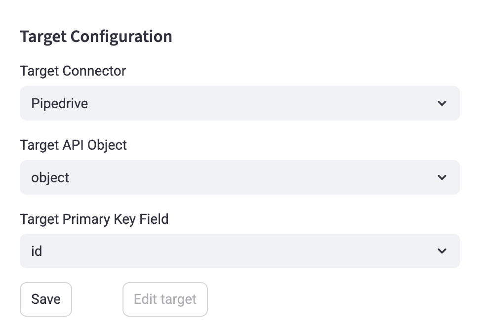 Generic target object