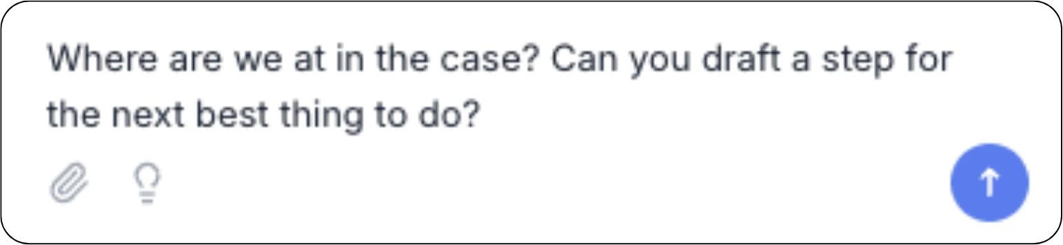 Live case prompt example