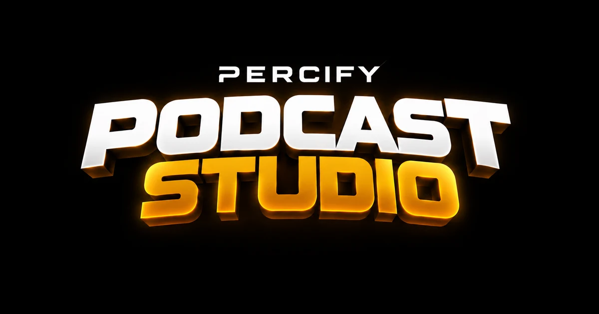 Percify Podcast Studio title card