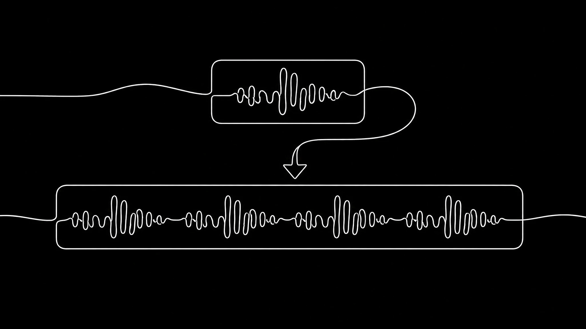 Line illustration of Percify Voice Studio