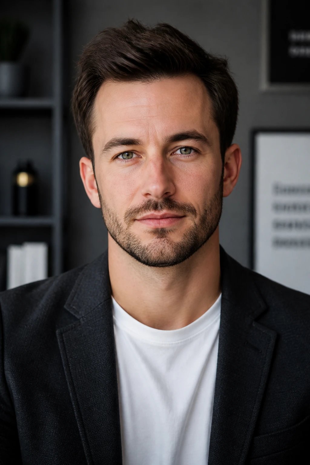 Agency founder, AI avatar in the Percify avatar library (Agency)