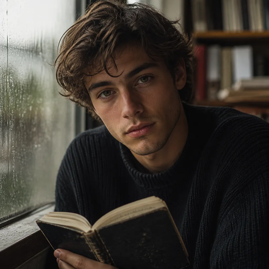 Poet by the window, AI avatar in the Percify avatar library (Author)