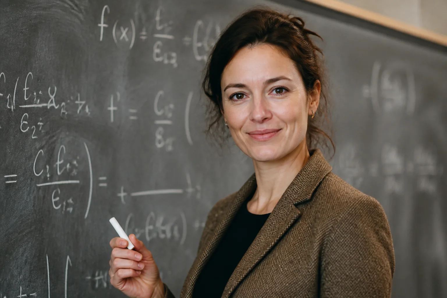 University lecturer, AI avatar in the Percify avatar library (Education)