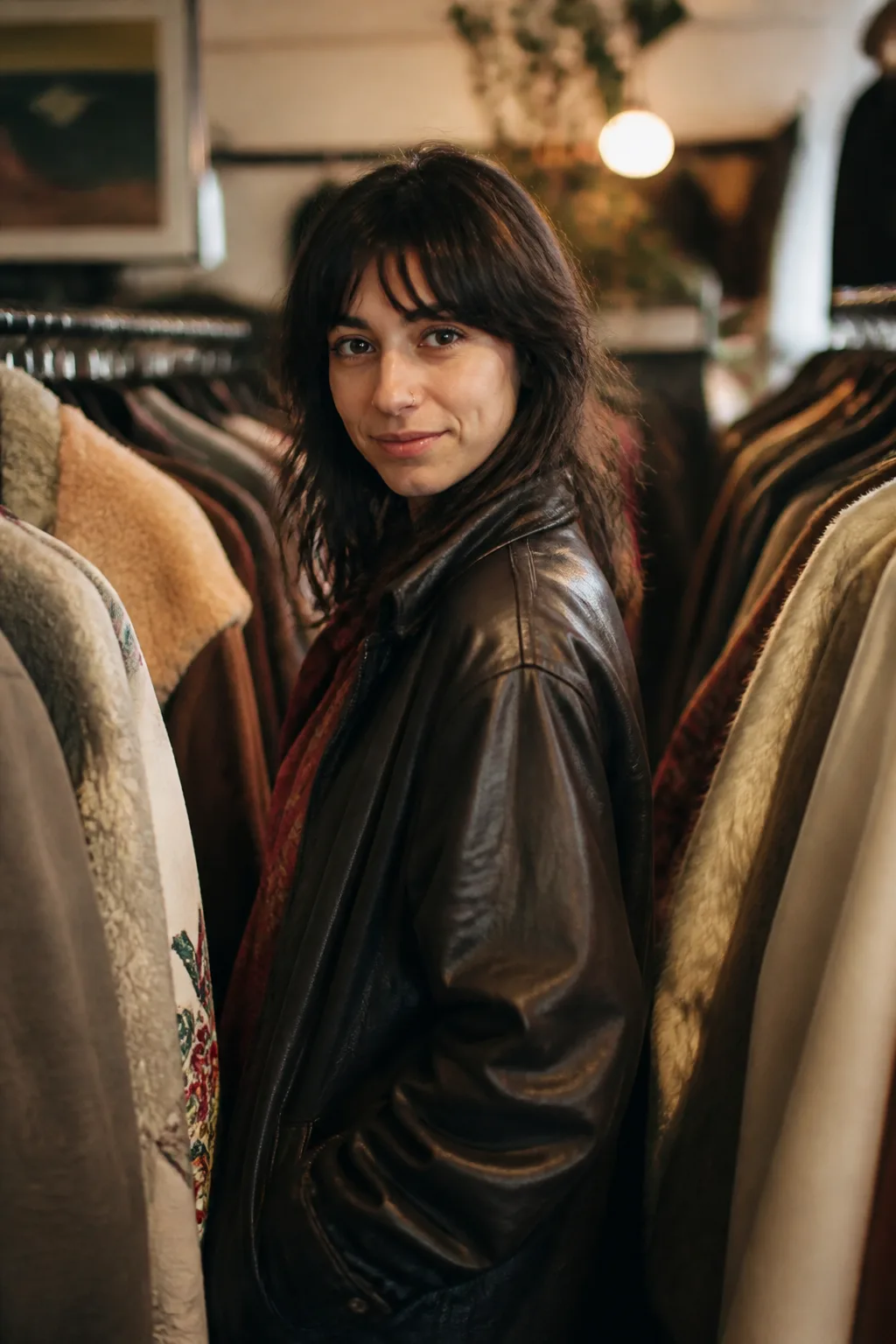 Vintage curator, AI avatar in the Percify avatar library (Fashion)