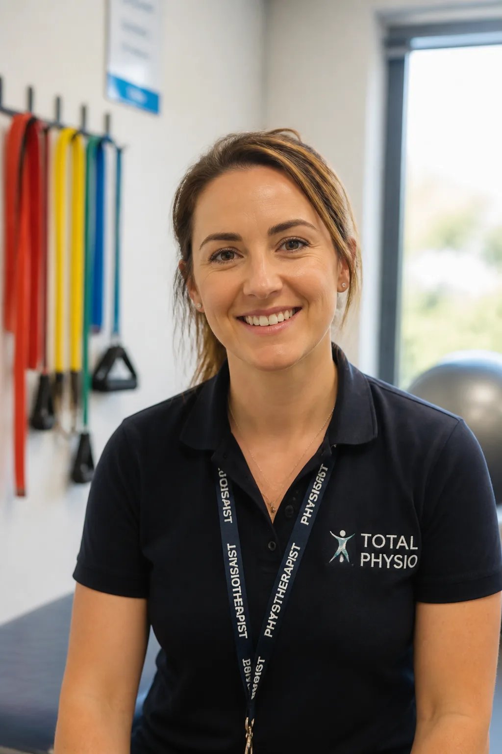 Sports physician, AI avatar in the Percify avatar library (Healthcare)