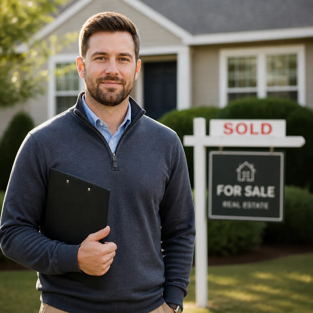 Neighborhood expert, AI avatar in the Percify avatar library (Real estate)