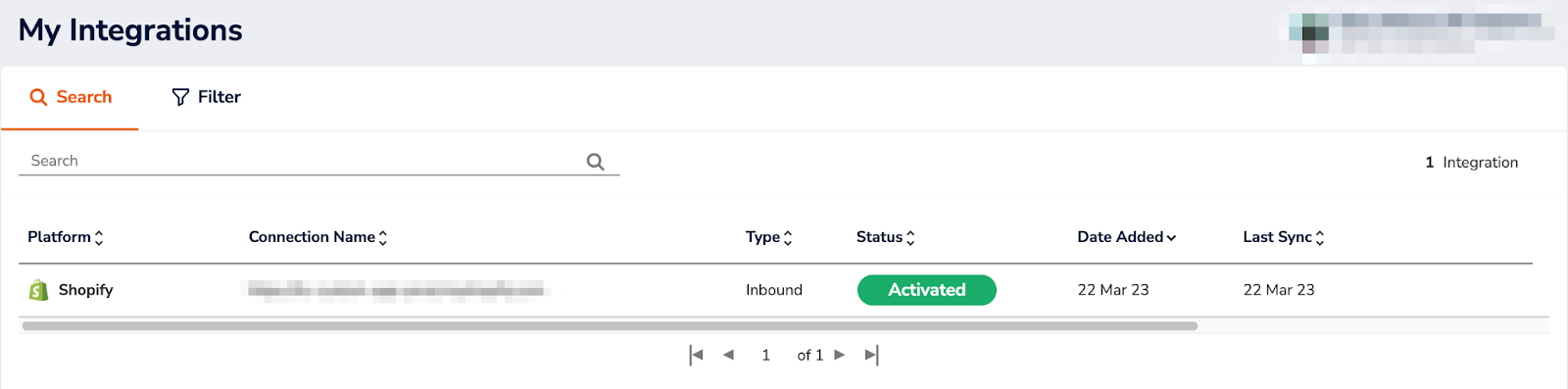 Integration overview