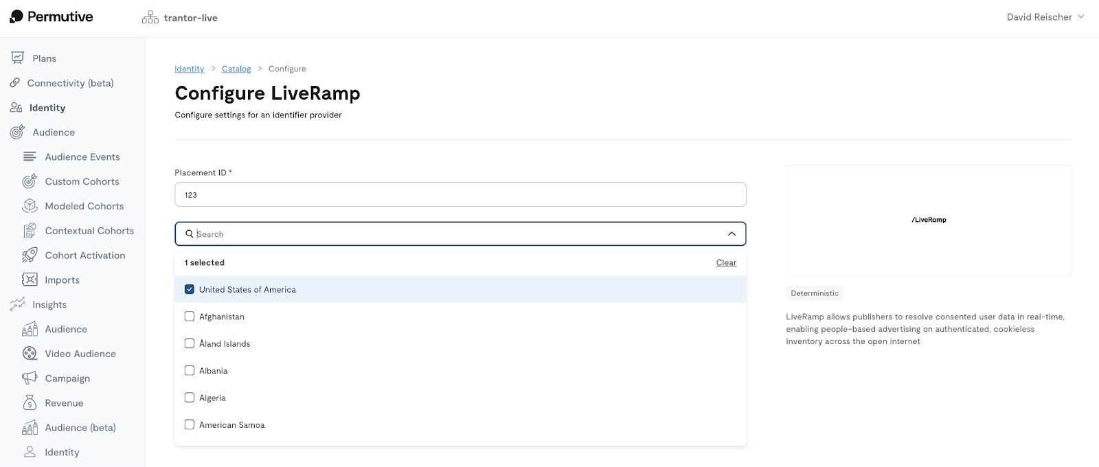 Configuring geo rules
