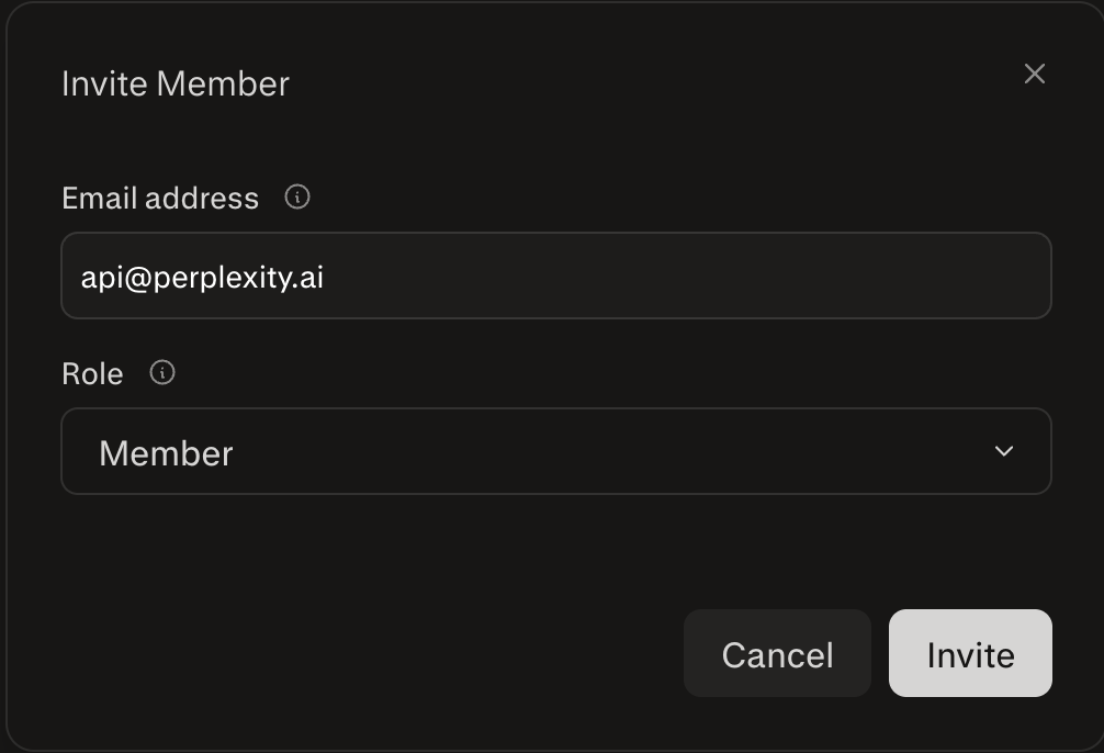API Groups & Billing - Perplexity