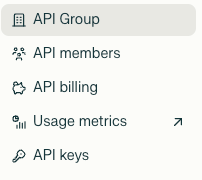 API Groups & Billing - Perplexity