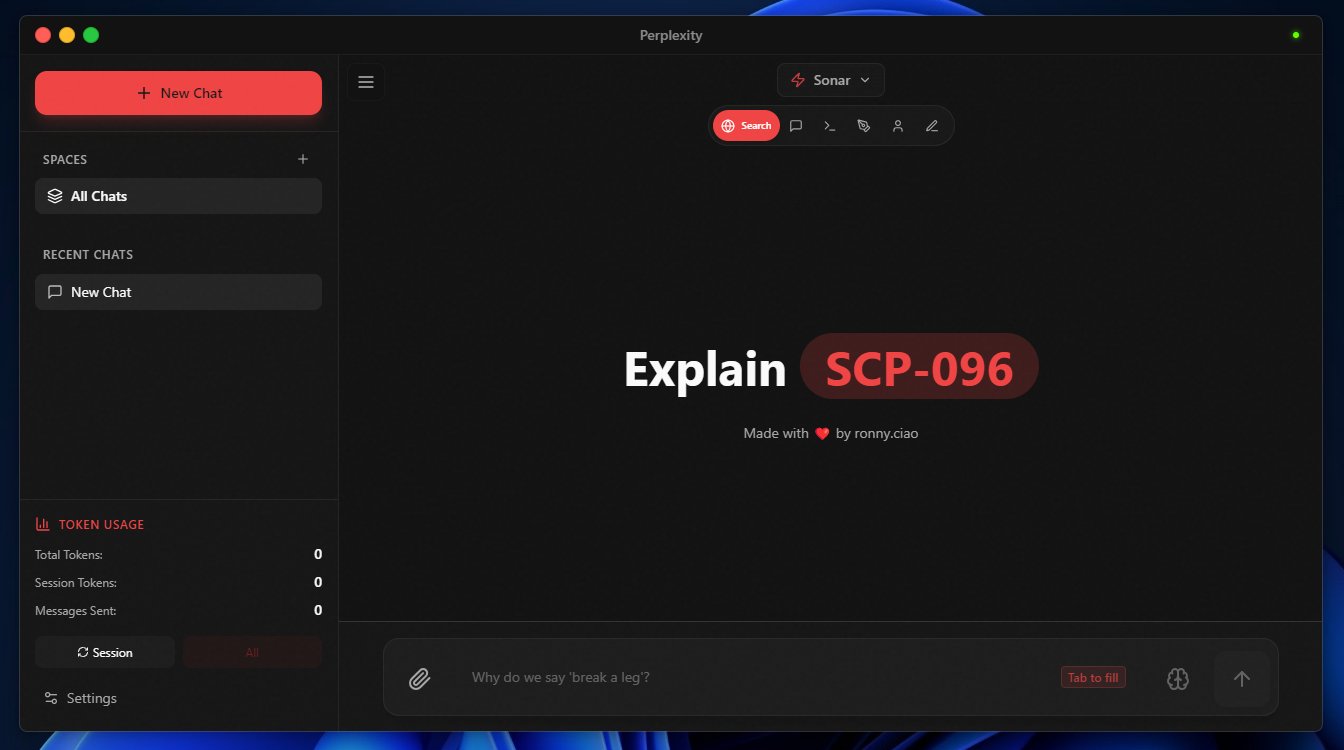 Perplexity Client Interface