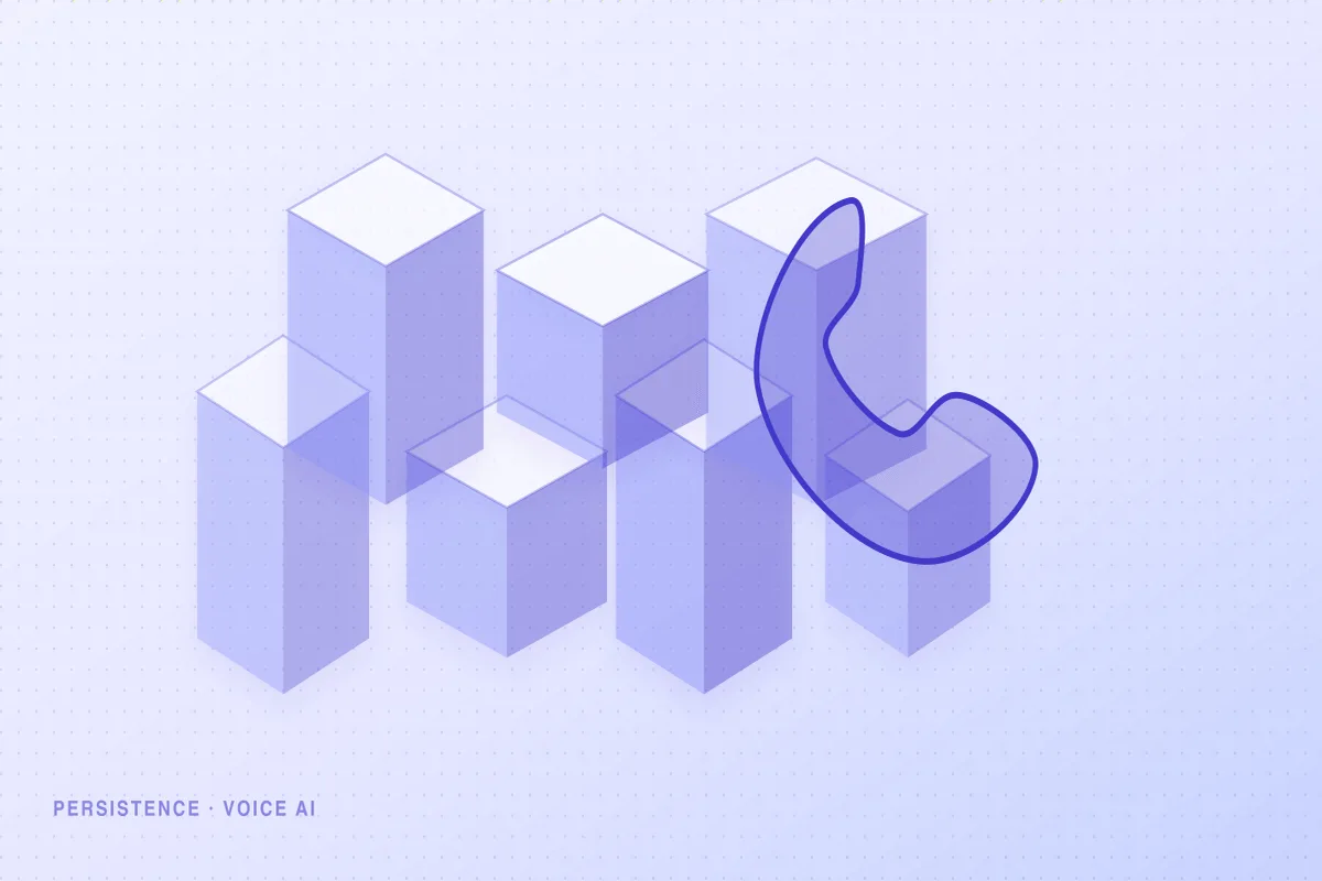 Persistence editorial illustration for Your AI Answering Service Answered the Call. Then the Real Work Began.