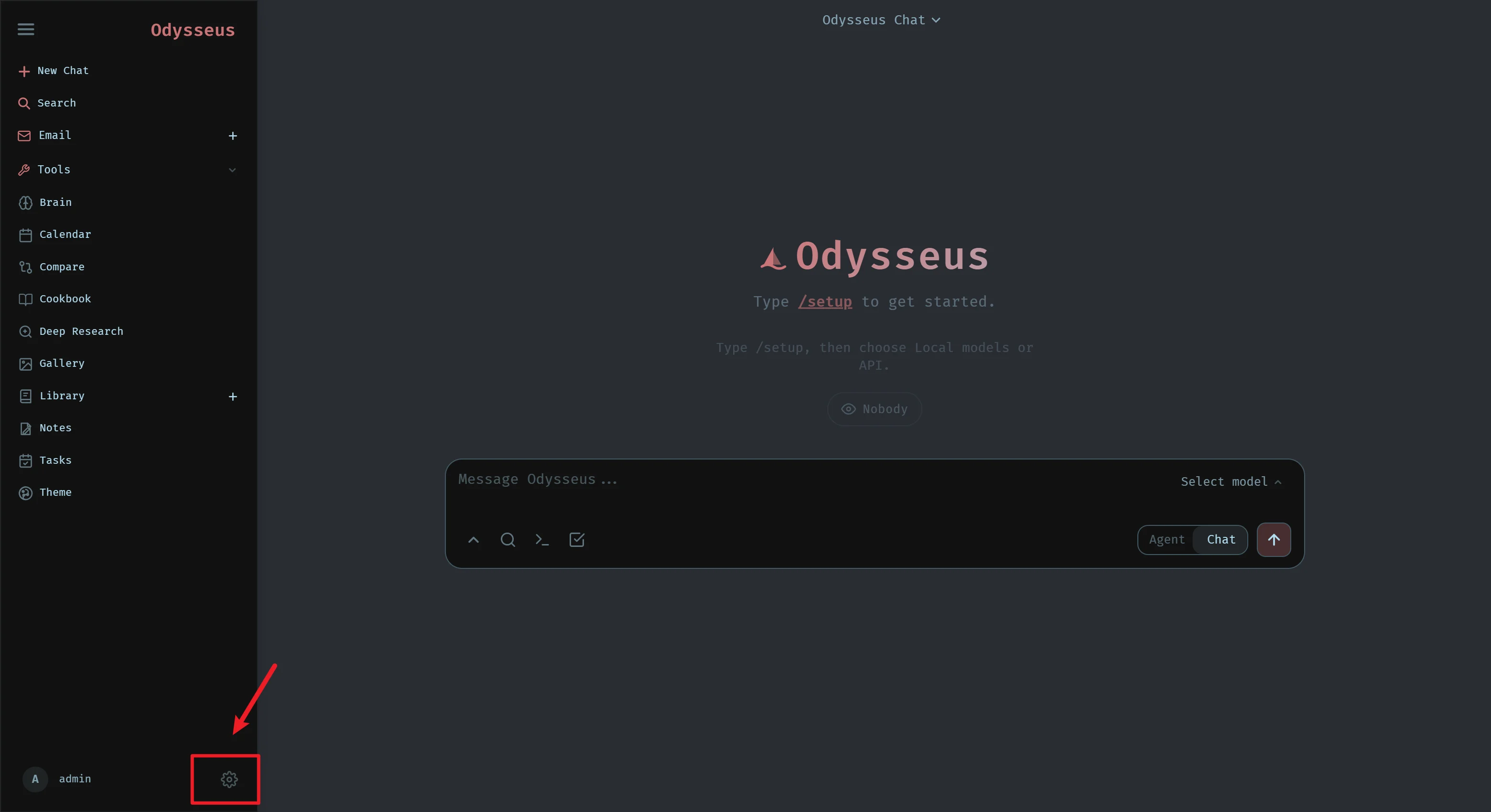 Odysseus Seting