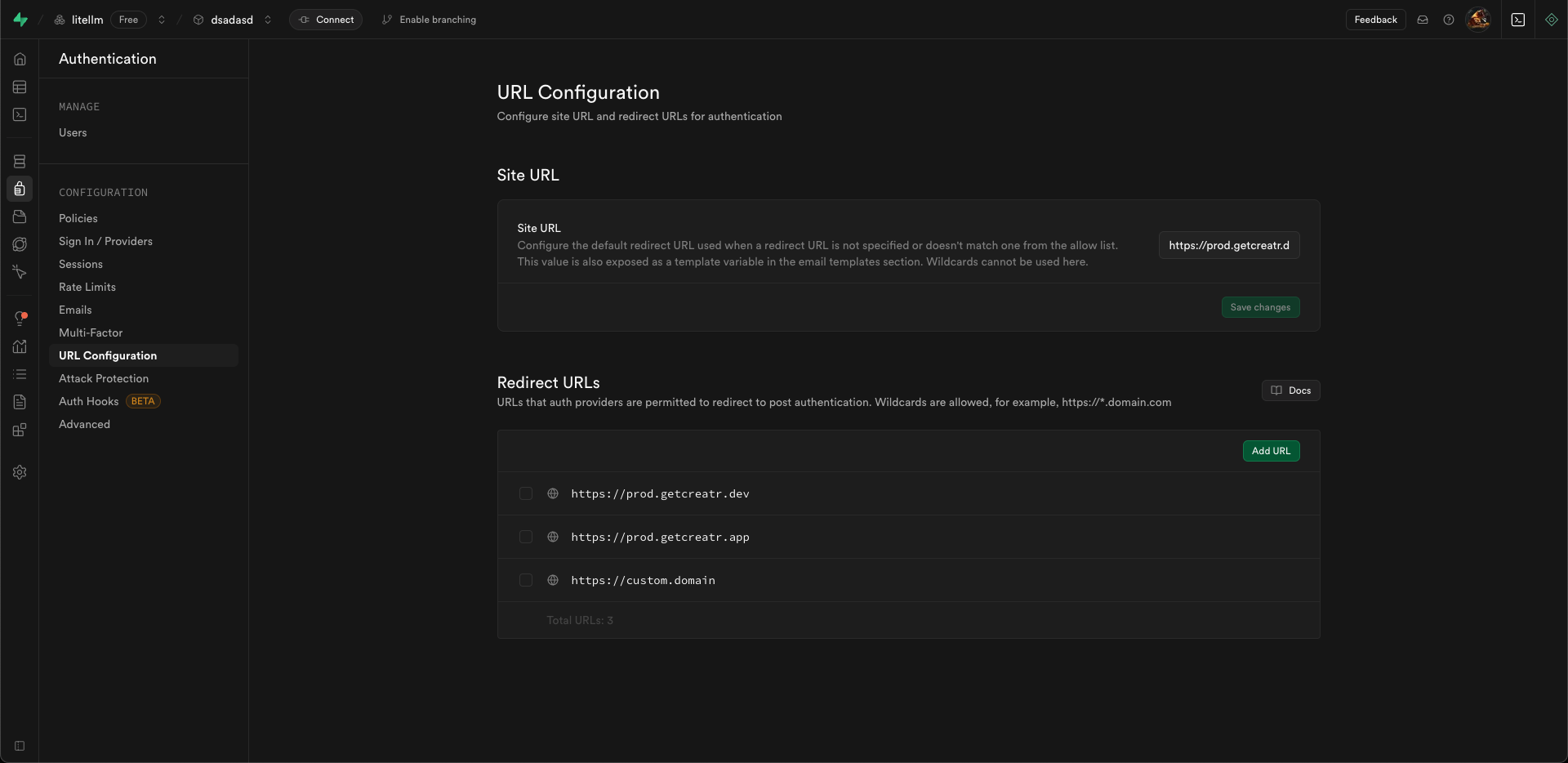Updated Site URL - Light Mode