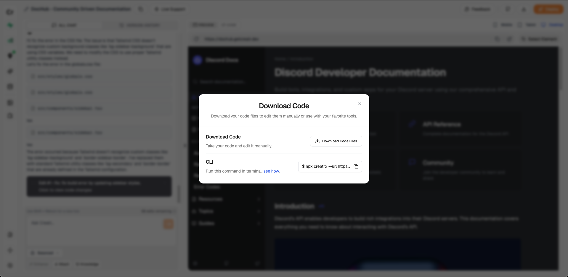 ZIP Export Option - Light Mode